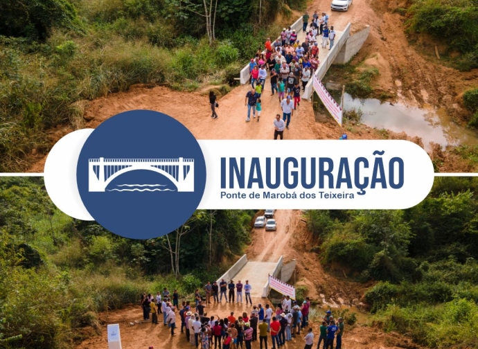 A Câmara Municipal marcou presença na inauguração da ponte na comunidade quilombola Marobá dos Teixeiras e na Ação Global!